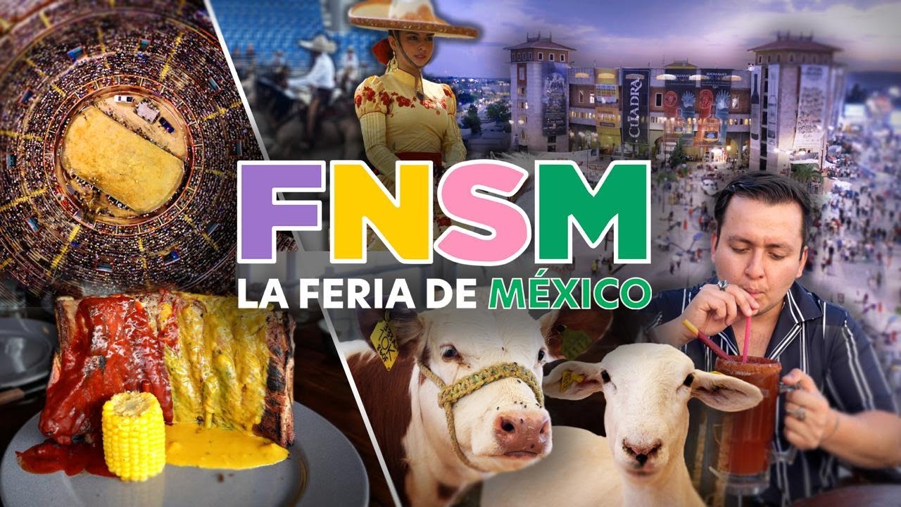 La feria MÁS GRANDE DE MÉXICO 🇲🇽 La feria nacional de San Marcos, Aguascalientes.
