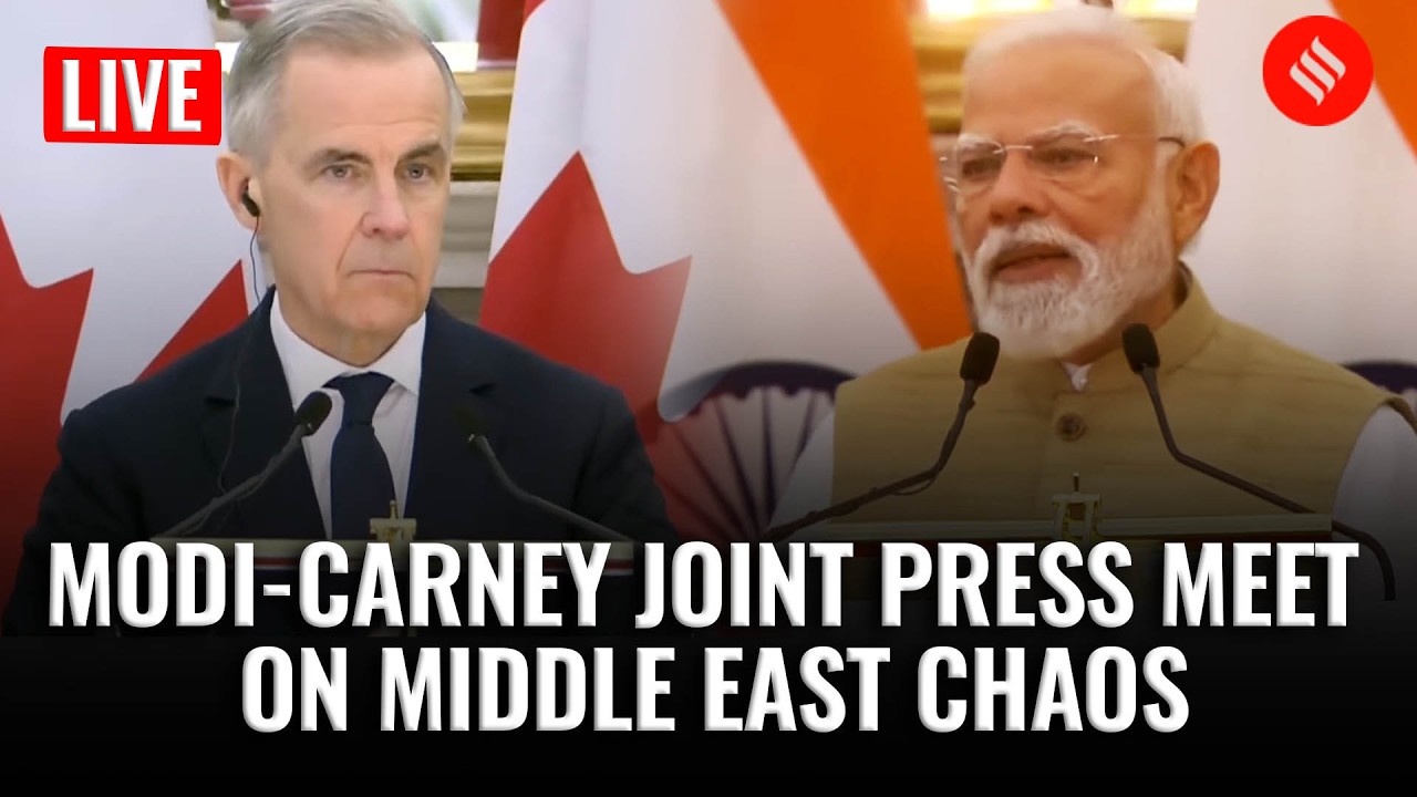 Narendra Modi and Canada PM Mark Carney Exchange MoUs, Issue Joint Press Statement in New Delhi