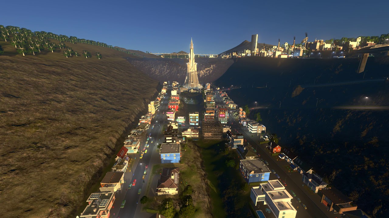 Cities Skylines - Dam Flood