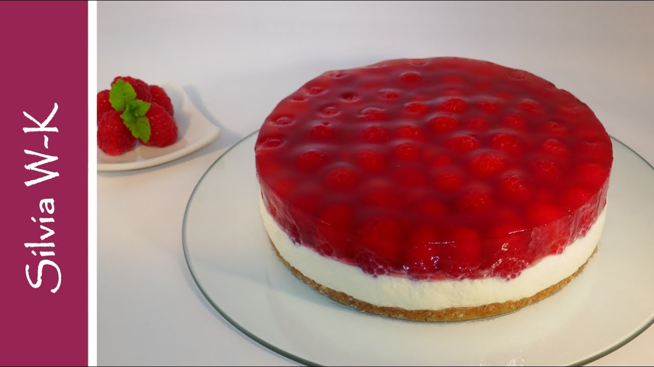 Himbeertorte / Joghurtcreme / no bake / Erdbeertorte