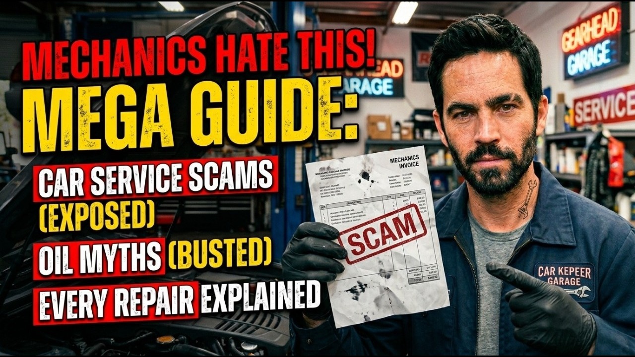 The MEGA Guide to Not Getting Ripped Off: Mechanic Exposures, Oil Myths & Car Life Hacks.