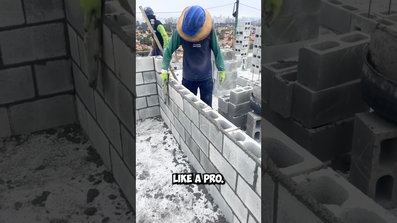 The Fastest Bricklayer You’ve Ever Seen (alleguedesm)