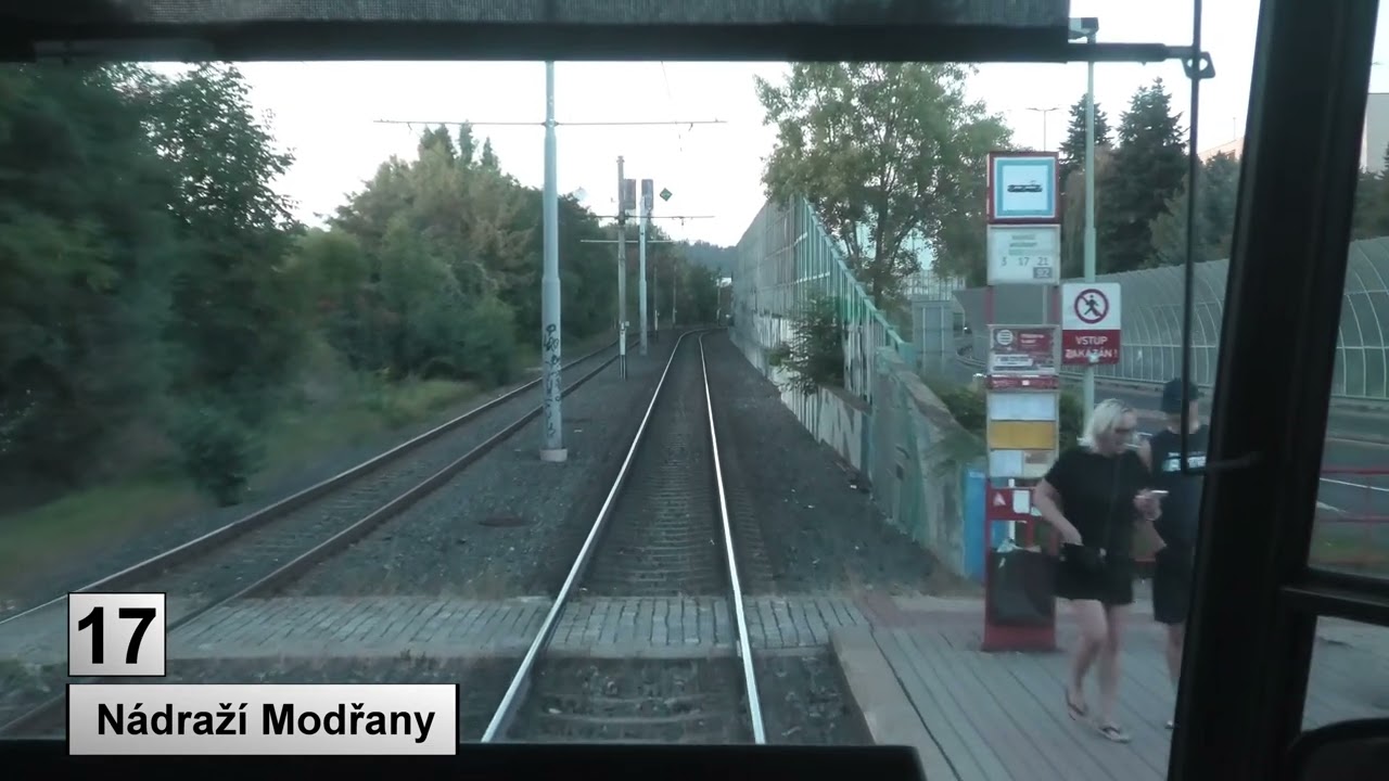 Tramvaje Praha 2025 Linka 17