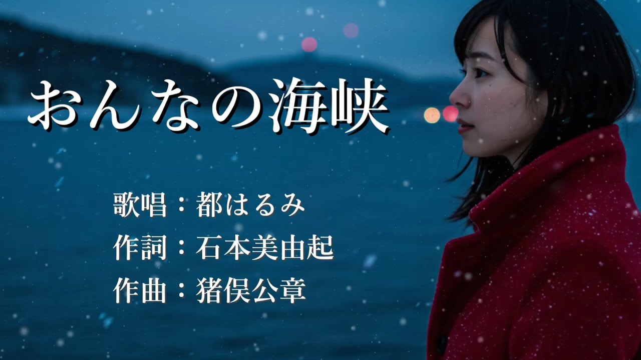 おんなの海峡　都はるみさんの歌唱です