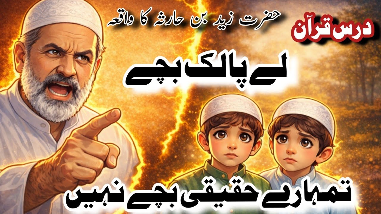 اللہ غفور بھی ھے اور رحیم بھی۔اپنے لے پالک کو اس کے باپ کے نام سے ھی پکاریں۔( 13 فروری 2026 )
