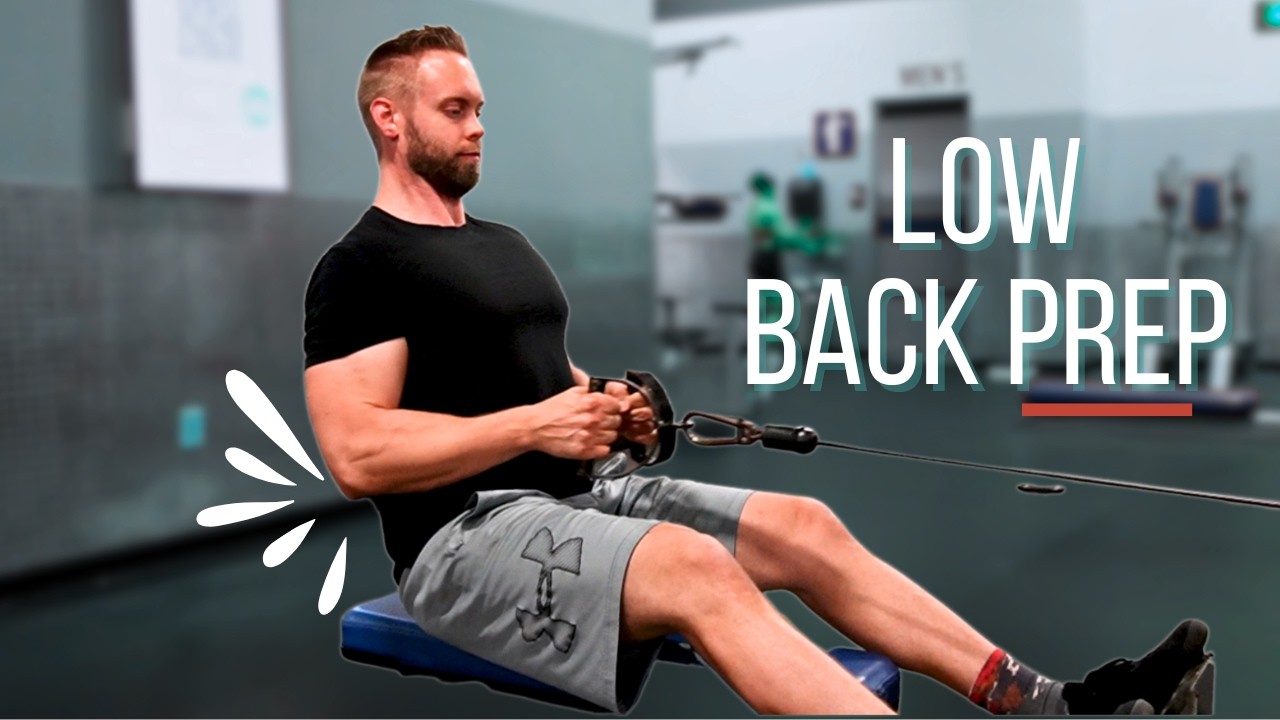 Seated Cable Rows Bother Your Low Back? Try This First