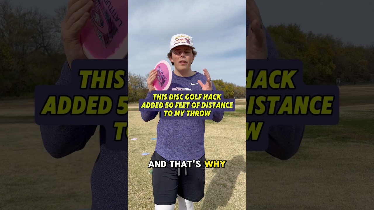 Add 50 FEET to Your Disc Golf Throw Instantly (Must-Try 2025 Tip!) #discgolf #discgolftips