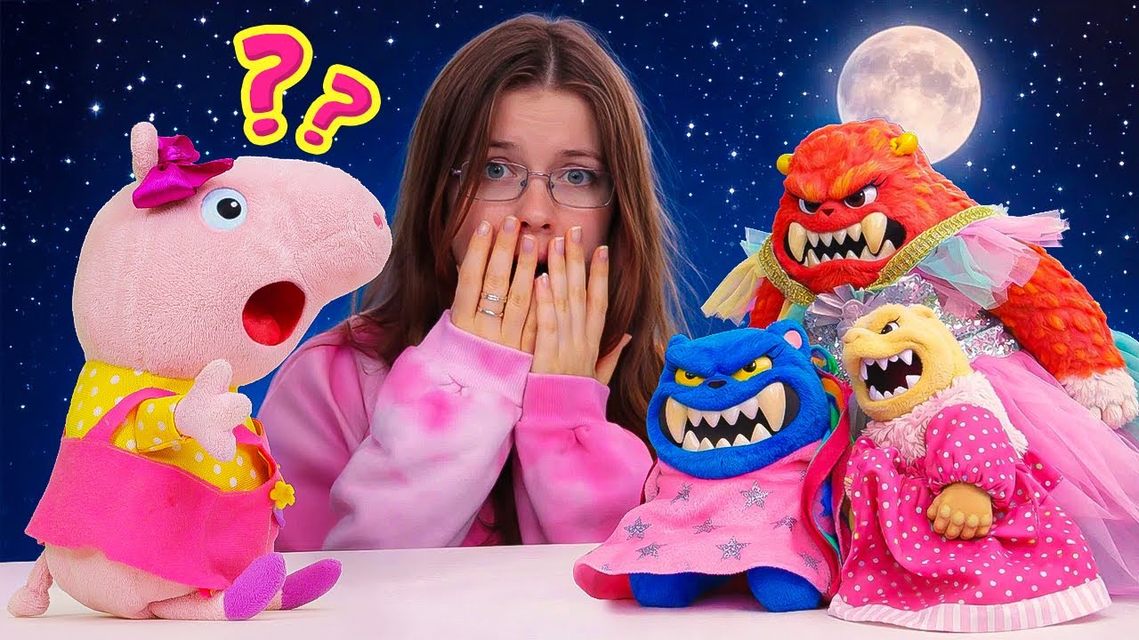 Di che cosa ha paura Peppa di peluche? Non tutti i mostri sono spaventosi!