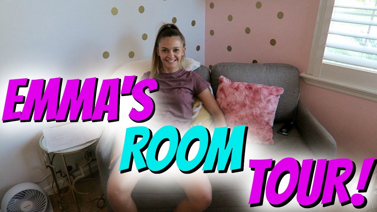 😜 EMMA'S BEDROOM TOUR! 😜 BEAUTIFUL TEEN ROOM