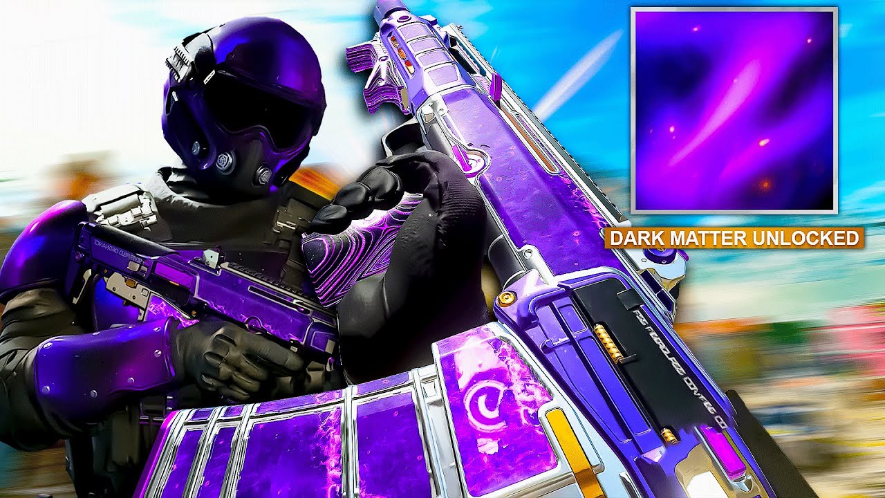 the NEW *DARK MATTER* CAMO in Modern Warfare 2👀(NEW MASTERY CAMO)
