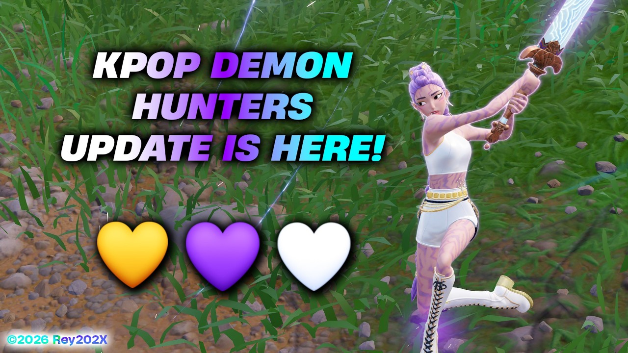 KPop Demon Hunters Update is Here! (Fortnite C7 S1)
