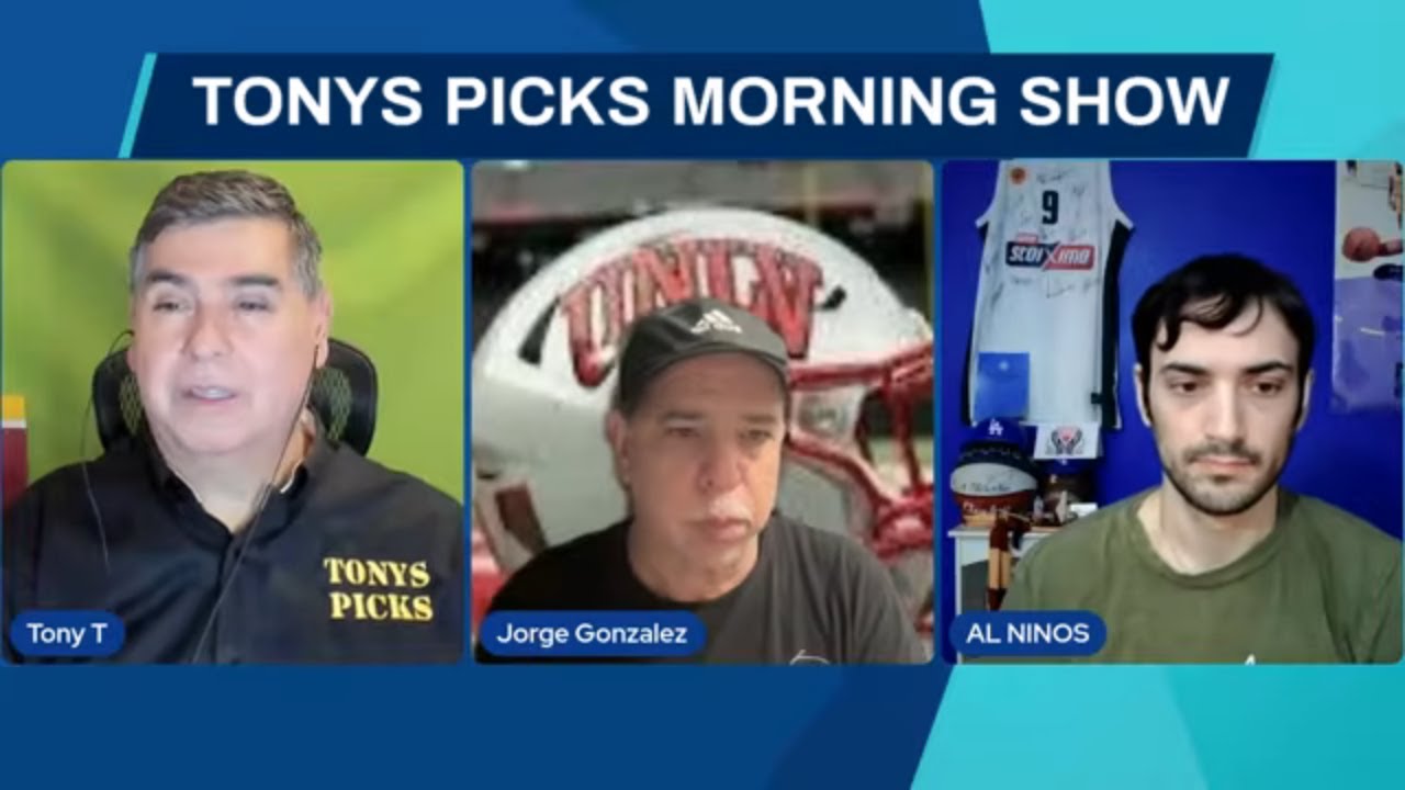 Live NBA NCAAB NHL Picks Tonys Picks Morning Show 1-14-2026