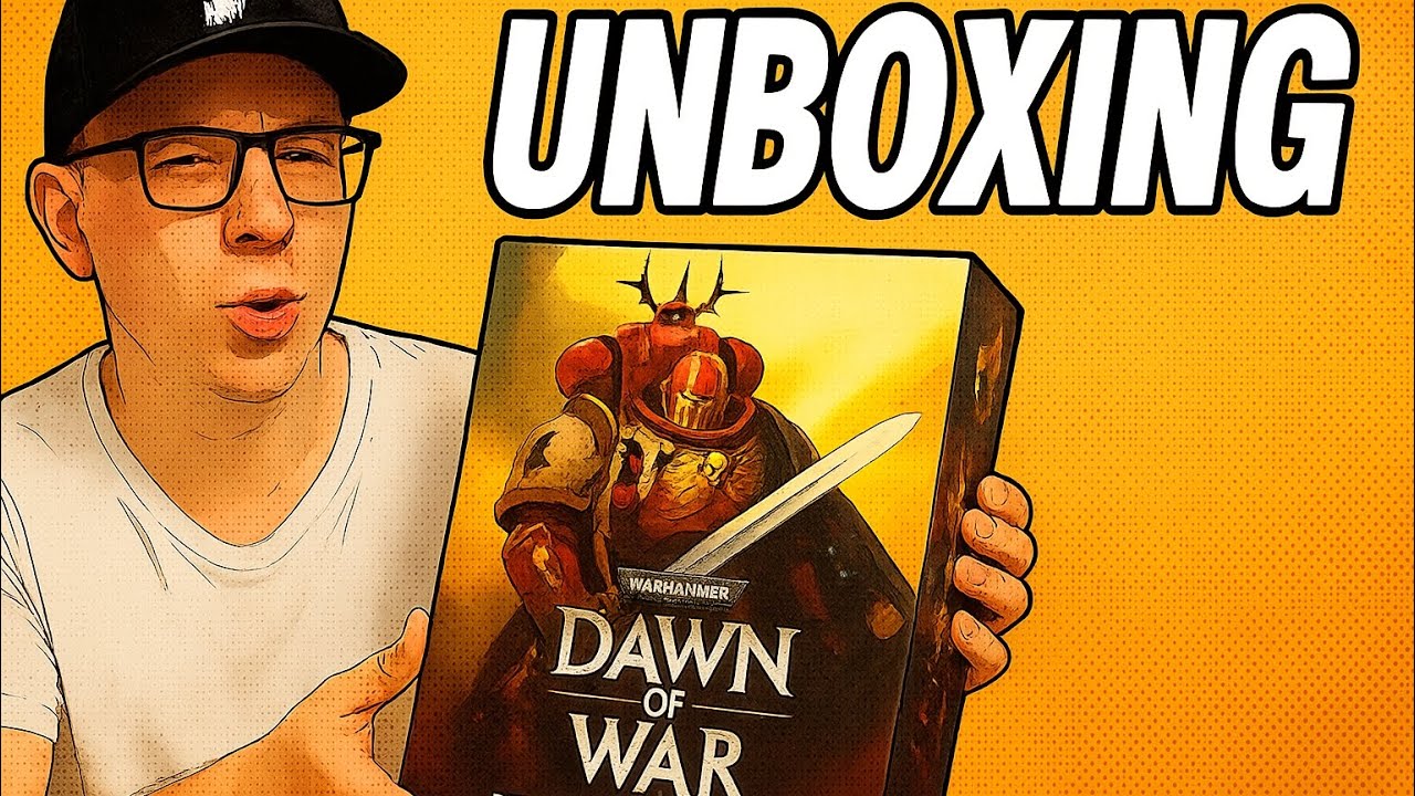 Unboxing Warhammer 40K Dawn of War Brettspiel 