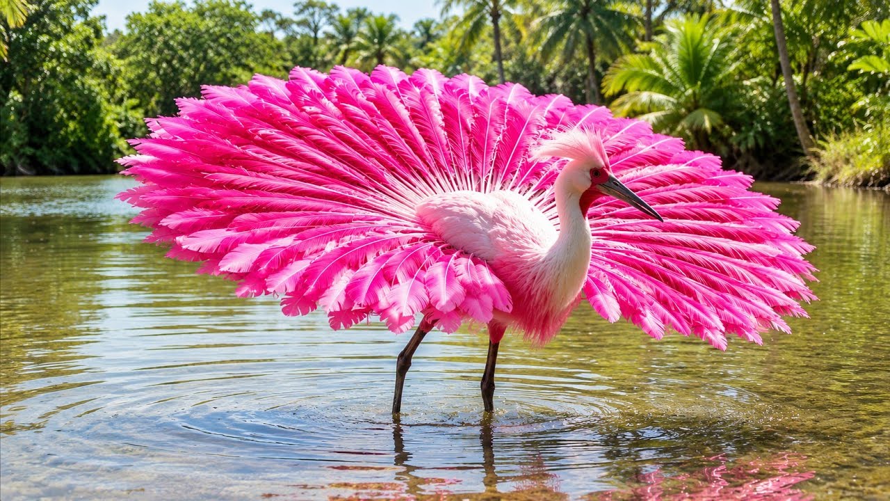 AS 10 AVES COM PLUMAGENS SURREAIS QUE PARECEM DE OUTRO PLANETA