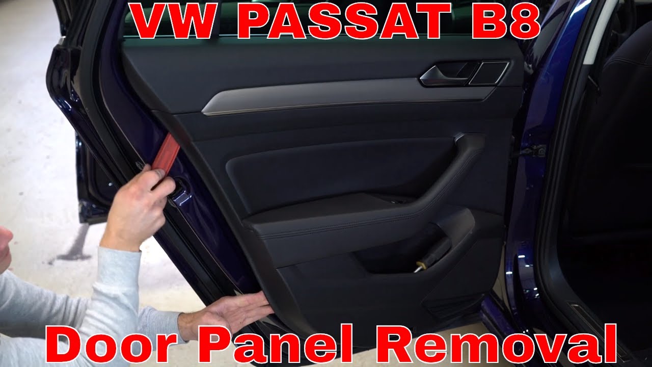 VW Passat B8 Door panel remove