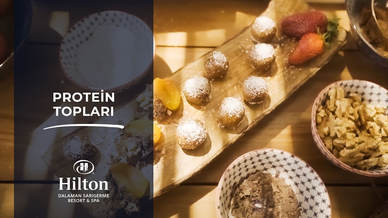Hurmadan, Sağlıklı Protein Topları Nasıl Yapılır? Sağlıklı, Sporcu Atıştırmalıkları Tarifi 🧆🍓