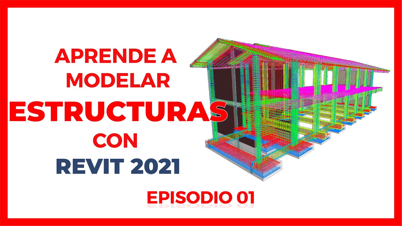 Aprende a MODELAR ESTRUCTURAS rápidamente con REVIT 2021| Conozca la INTERFAZ DE REVIT
