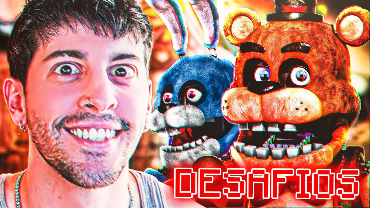 hago todos los desafíos de FNAF en TIEMPO REAL