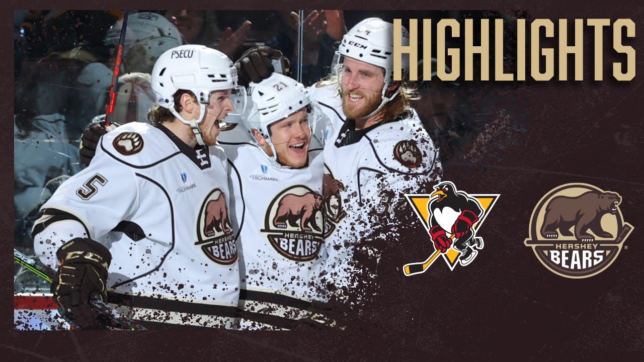Hershey Bears vs. Wilkes-Barre/Scranton 1/25/22 | Game Highlights