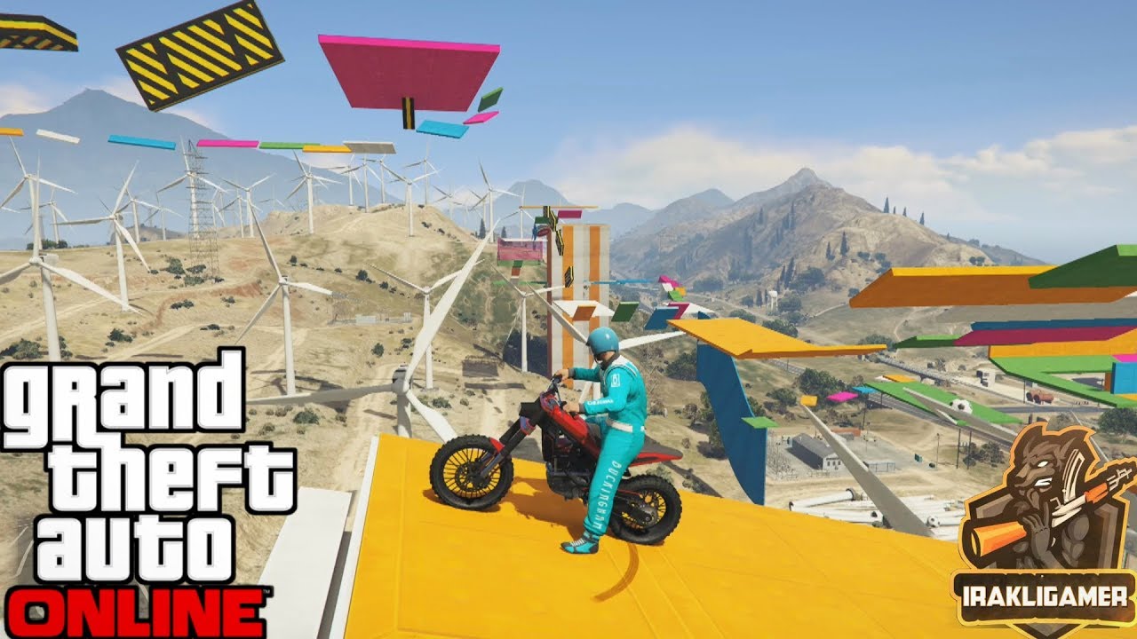 GTA 5 ONLINE ქართულად პარკური 😷CAR PARKOUR!! 🥵