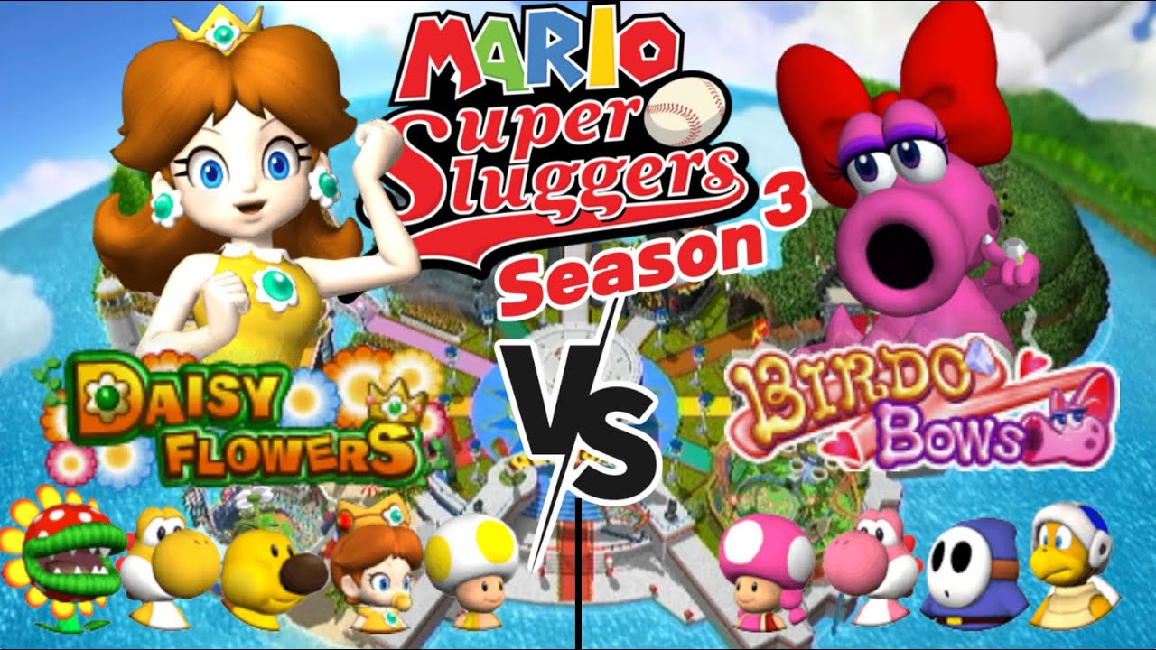 DAISY FLOWERS BS BIRDO BOWS! Mario Super Sluggers Season 3!