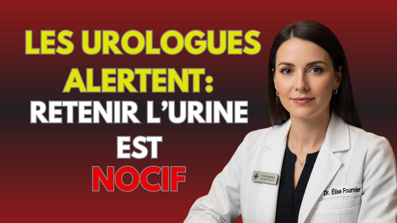 QUE SE PASSE-T-IL SI VOUS RETENEZ VOTRE URINE? La Vérité Qu'Aucun Urologue Ne Veut Révéler