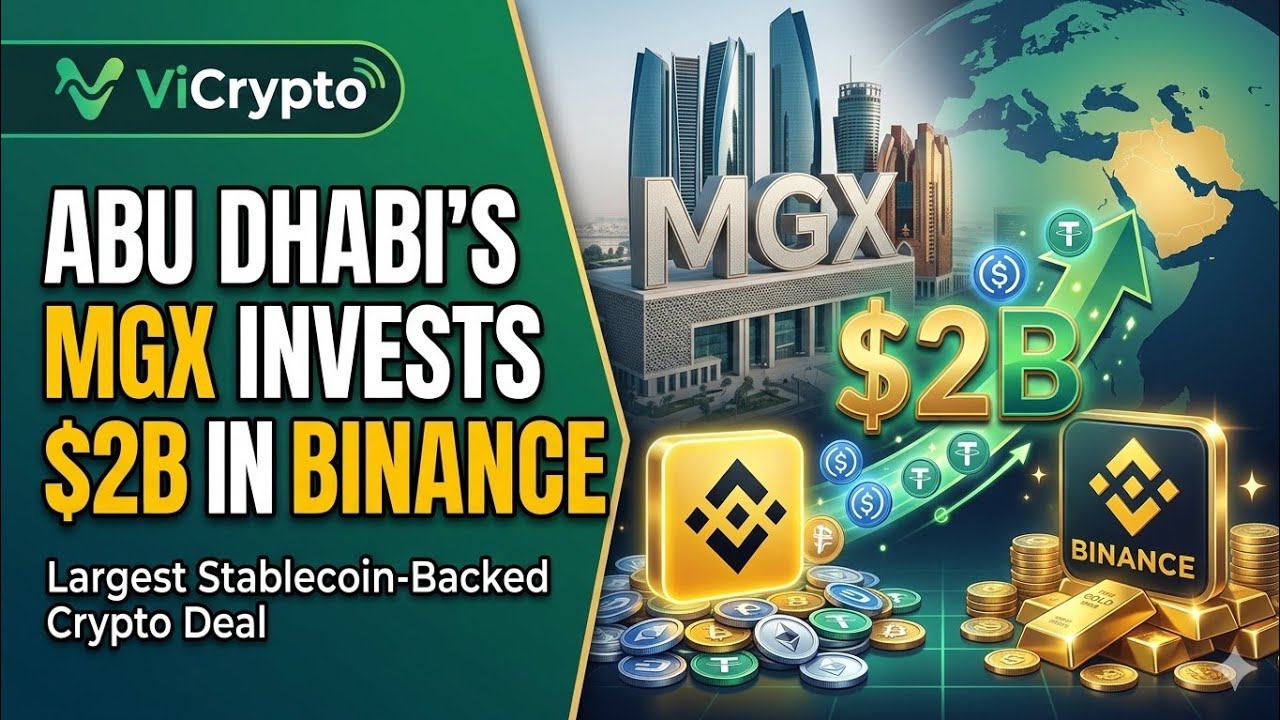 Abu Dhabi&rsquo;s MGX invests $2B in Binance, marking largest institutional stablecoin-backed crypto deal