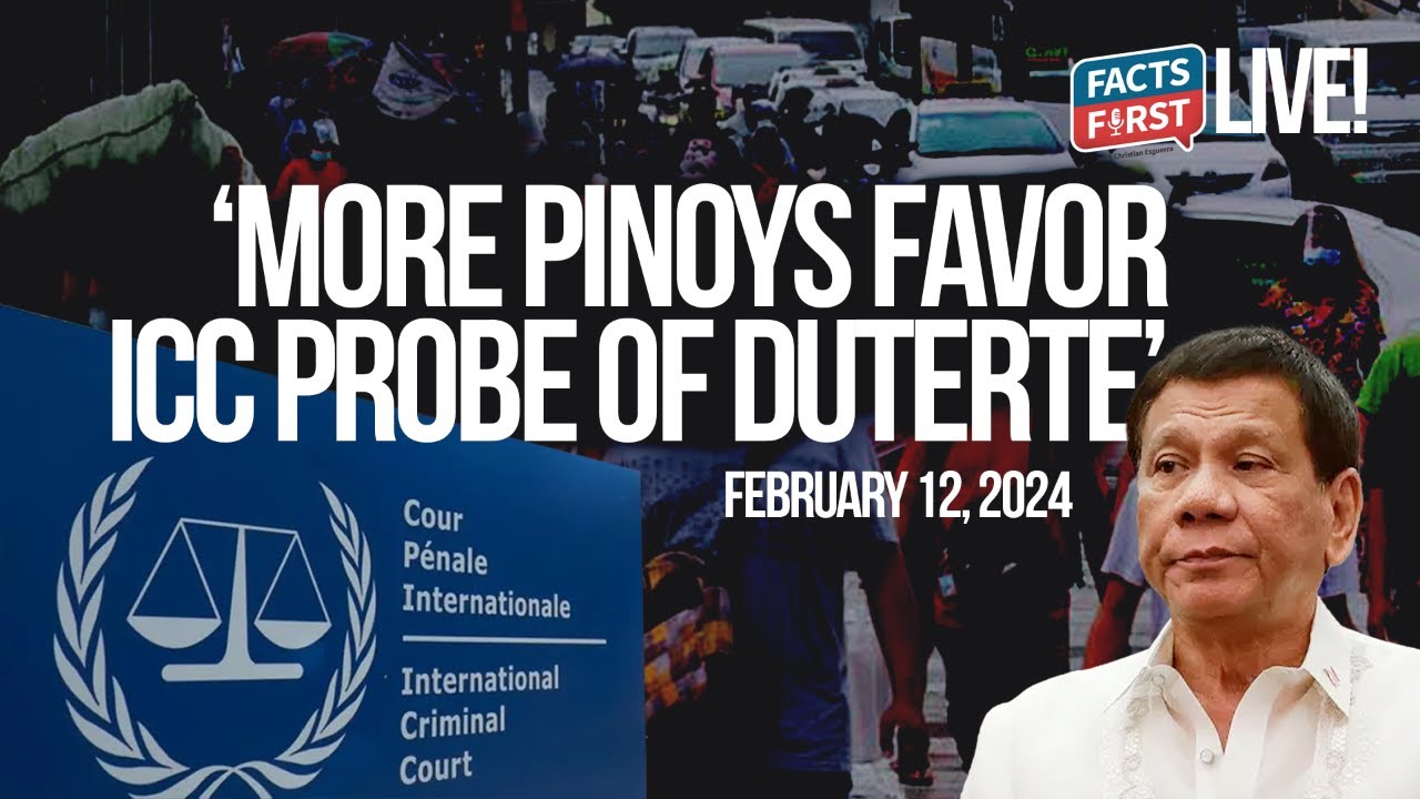 More Pinoys favor ICC probe of Duterte