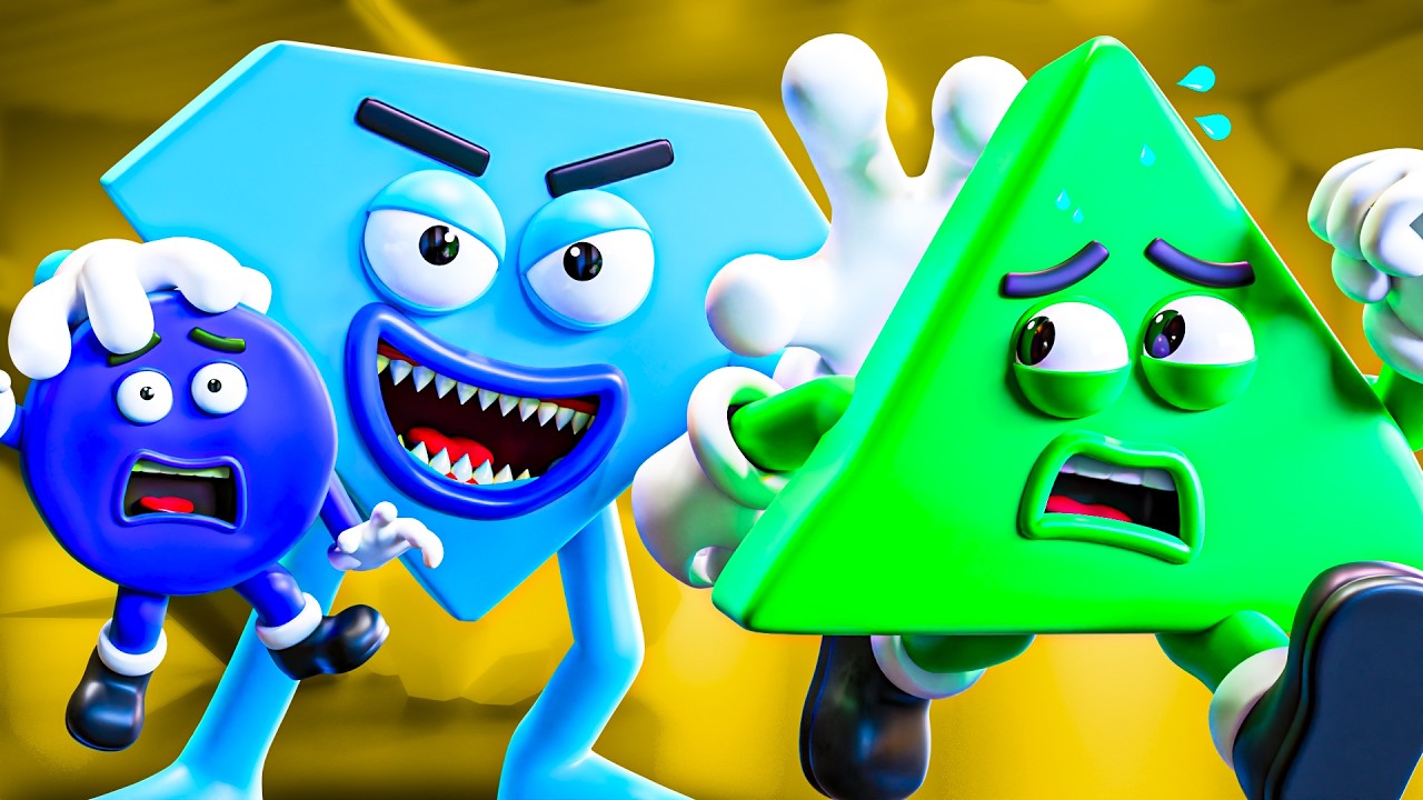 La STORIA degli SHAPES! Save The Shapes Animazione