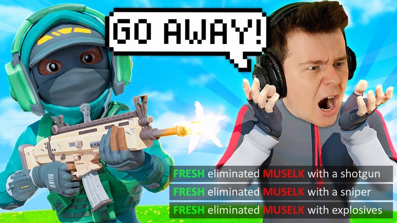 I TROLLED Muselk in Skilled Matchmaking! (RAGE)