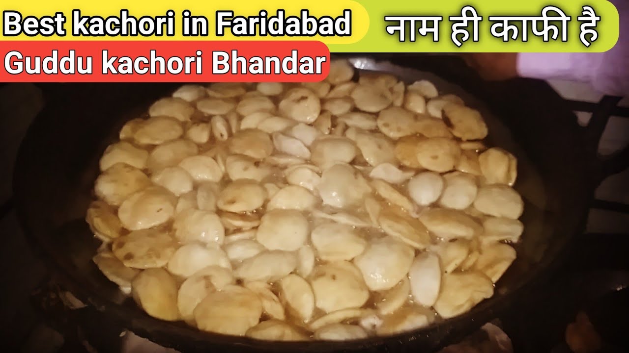 Guddu kachori Bhandar Faridabad | Best kachori in whole Delhi NCR
