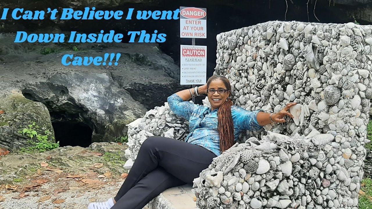 I Can't Believe I Went Down Inside This Cave!!! / The Caves Nassau Bahamas