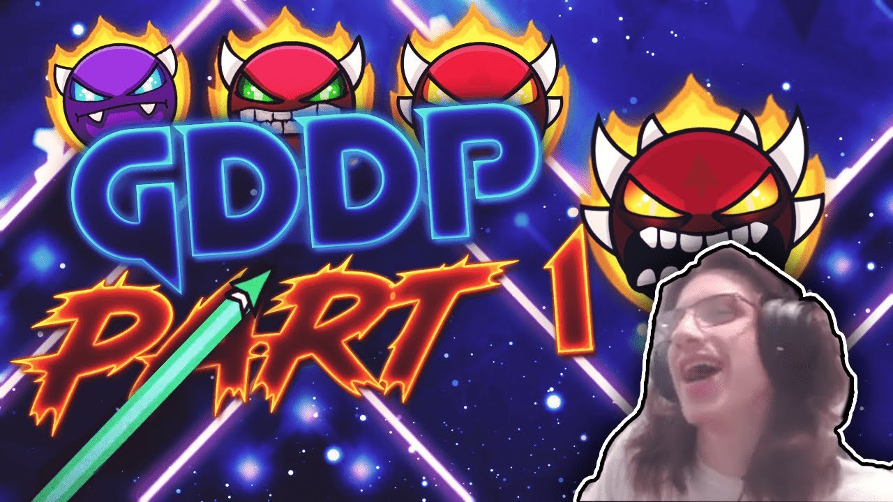Playing the GDDP (Geometry Dash Demon Progression) Part 1!