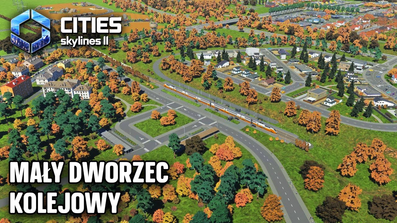 Cities: Skylines 2 #10 - Mały dworzec kolejowy (2025)