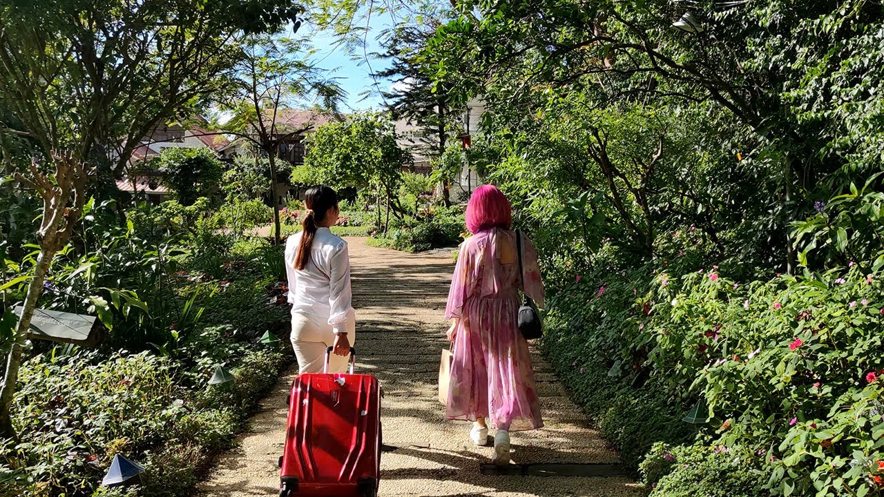 We went to Tagaytay at Sonya's Garden to celebrate our anniversary! Also ate lunch at Bag of Beans.