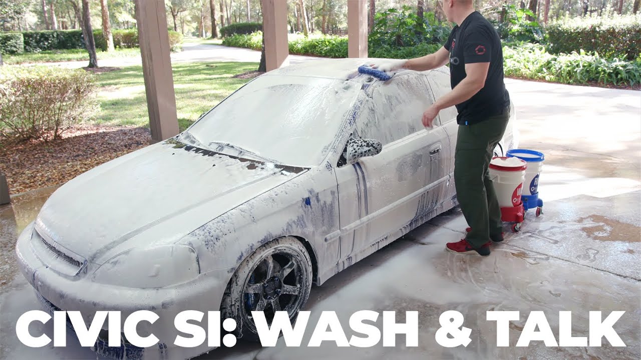 Wash and Talk: Post Christmas 2000 Civic Si Wash