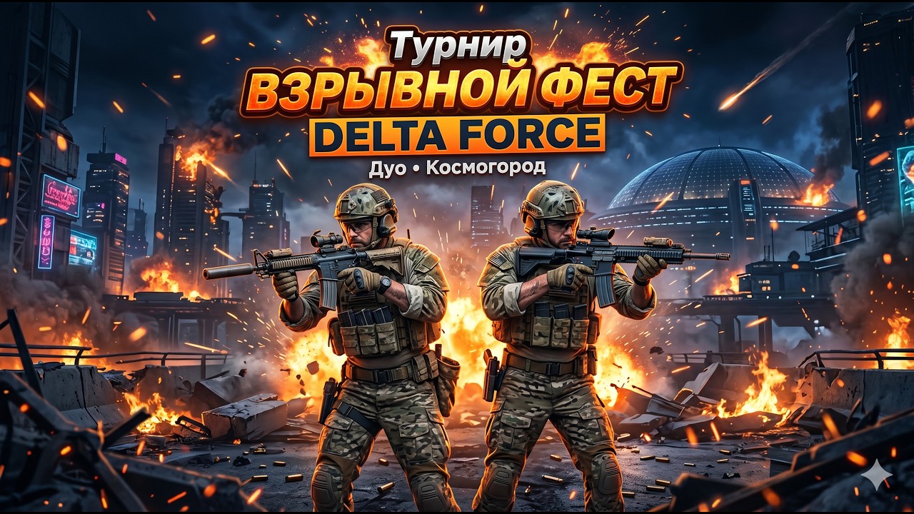 Турнир ВЗРЫВНОЙ ФЕСТ- DELTA FORCE  Космогород Дуо / #deltaforce  #burstfest26