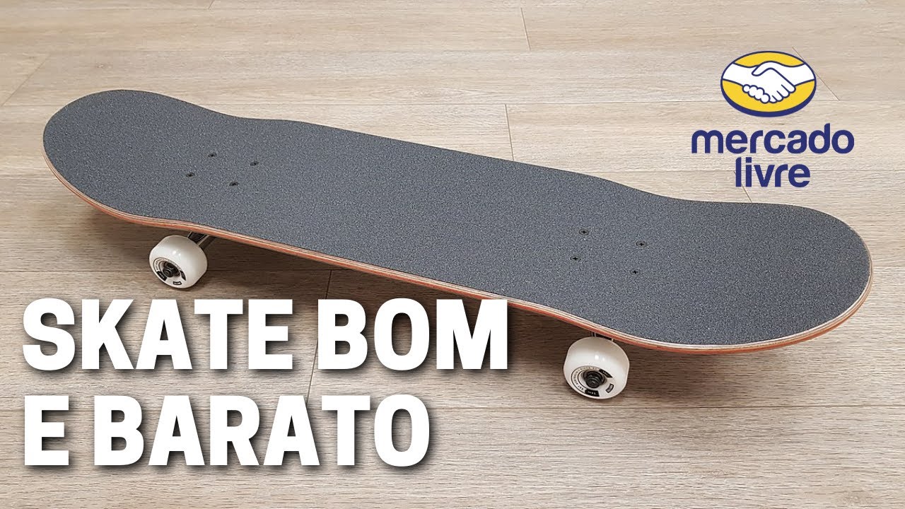 MONTANDO UM SKATE BOM E BARATO NO MERCADO LIVRE!