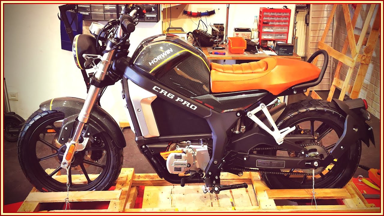 ⚡.Horwin CR6 Pro - 110km/h - 260Nm 🔥E-MOTORRAD MIT 5-GANG SCHALTUNG - UNBOXING & TECHNISCHE DATEN!