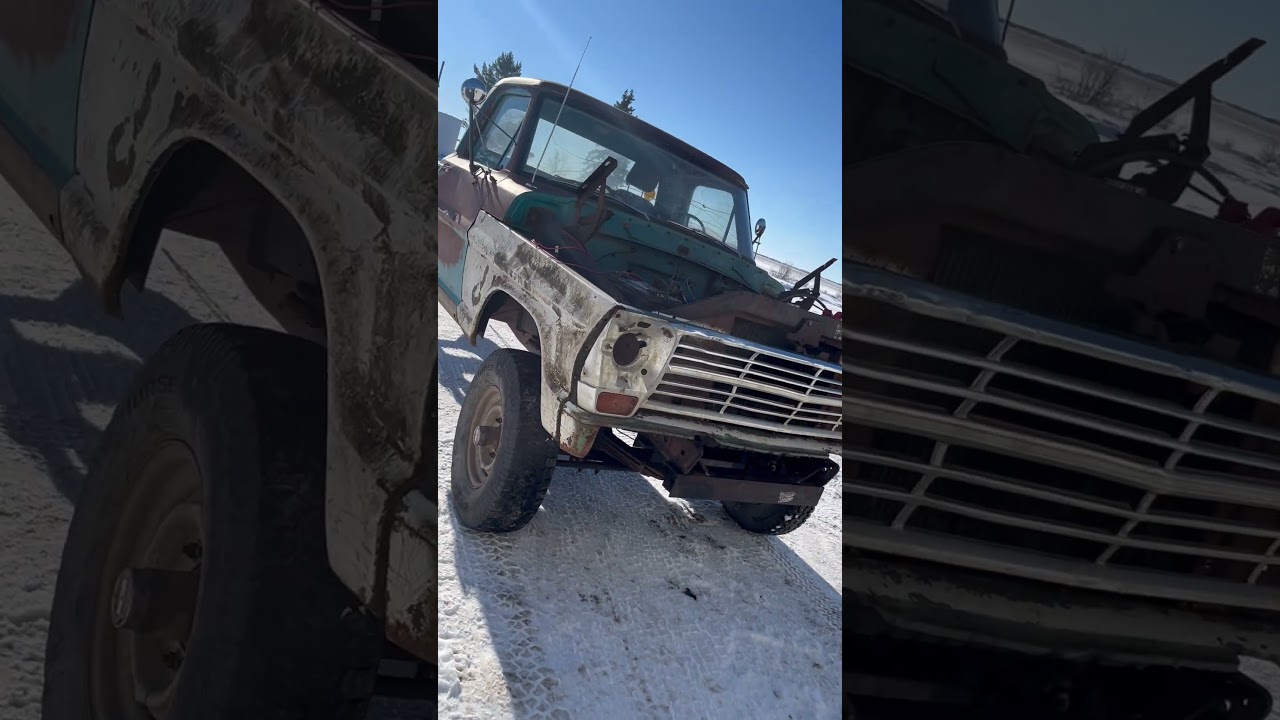 Ford i6 300 in a 69 f250 4x4