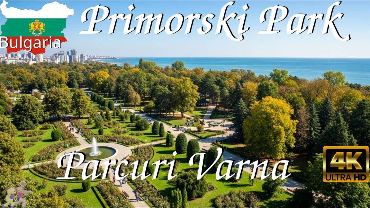 [🇧🇬 Bulgaria ] Grădina Mării | Parcul Primorski din Varna | 4K