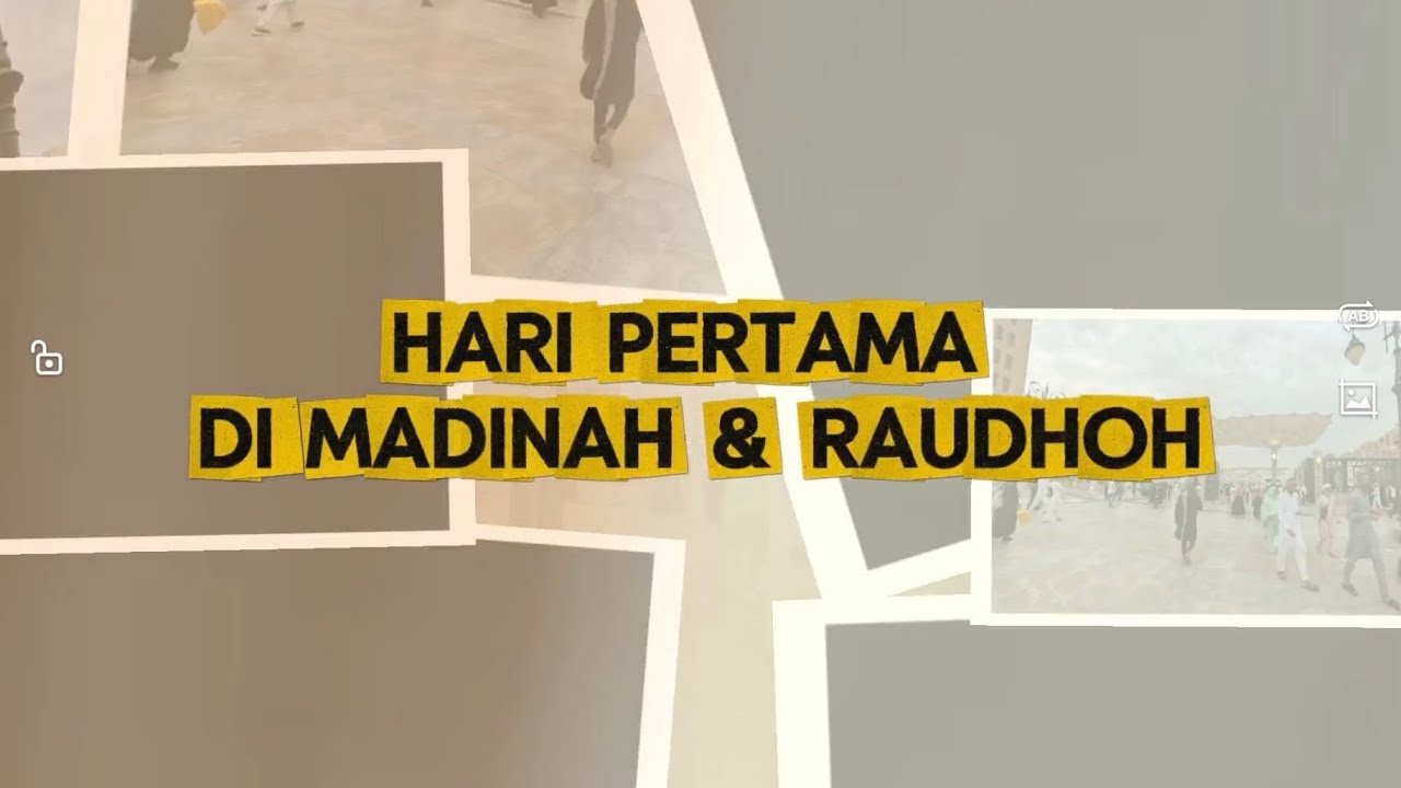 Vlog 2 : Hari pertama di Madinah & masuk Raudhoh