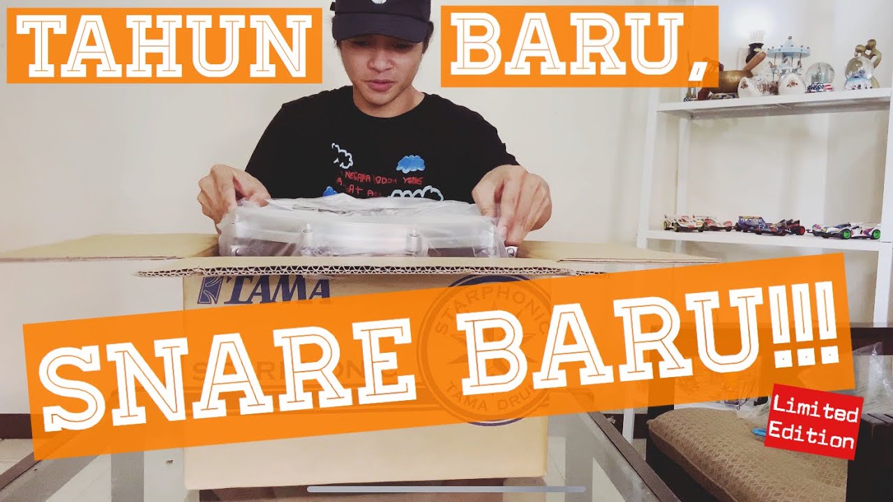 UNBOXING SNARE BARU!!!