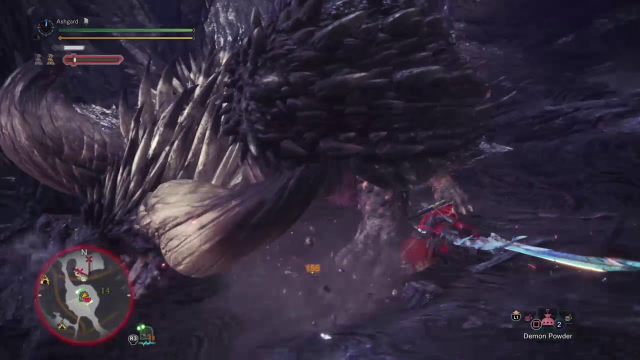 MHWorld - Nergigante - Longsword Solo - 2'12