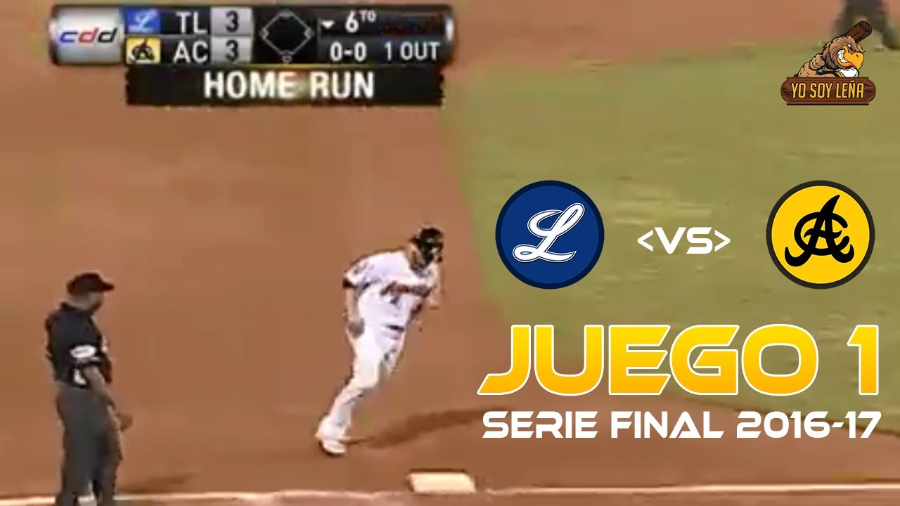 Resumen: Juego 1 Serie Final 2016-17 Licey vs Águilas Estadio Cibao