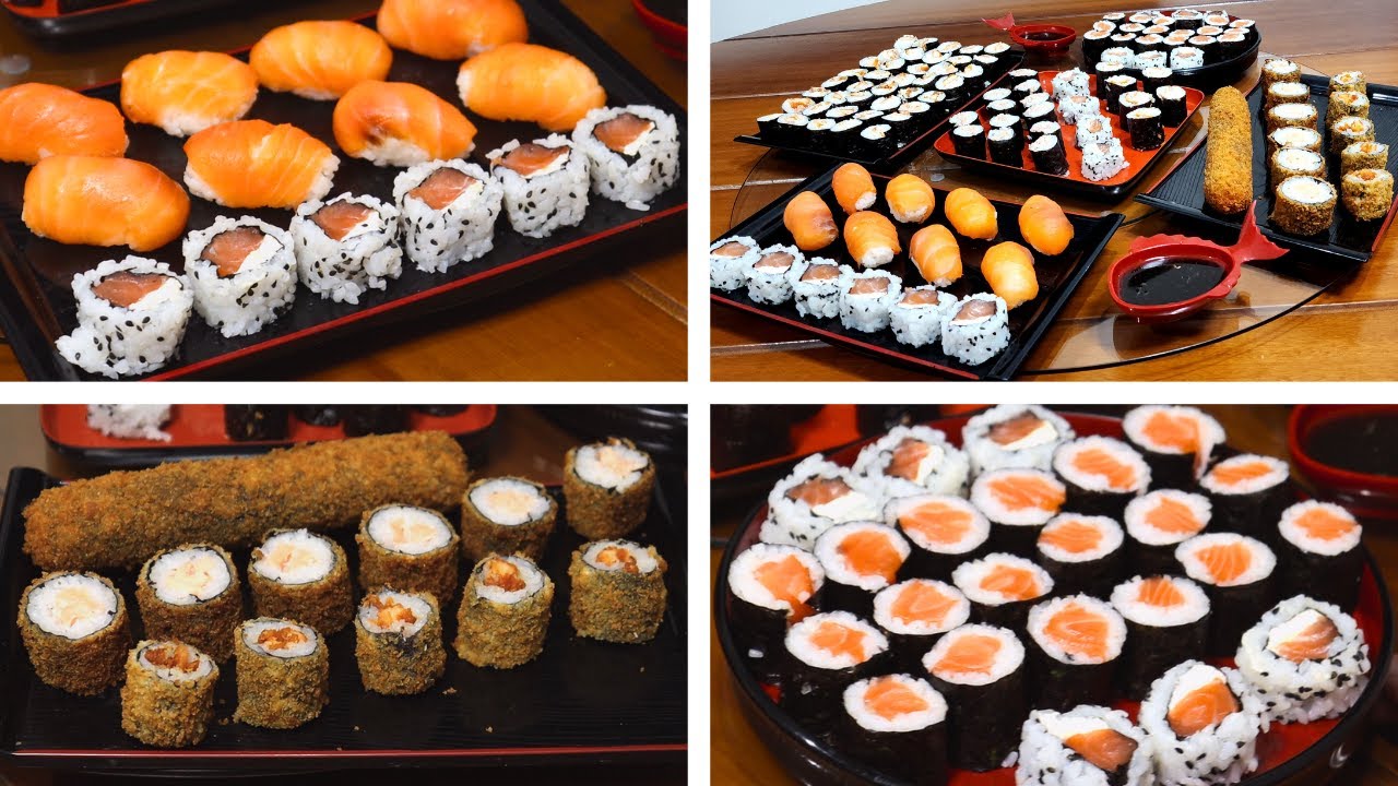 FAÇA MAIS DE 100 PEÇAS DE SUSHI COM MENOS DE 100 REAIS