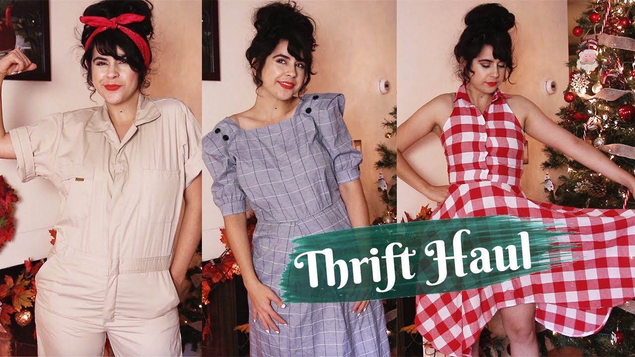 Thrift Haul!! Vintage Inspired | Winter 2020