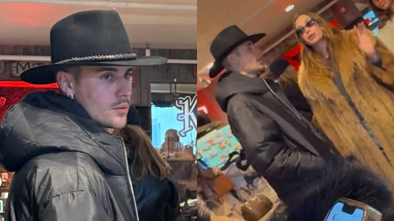 Justin Bieber and Hailey Bieber hat shopping at Kemo Sabe (January 13, 2025)