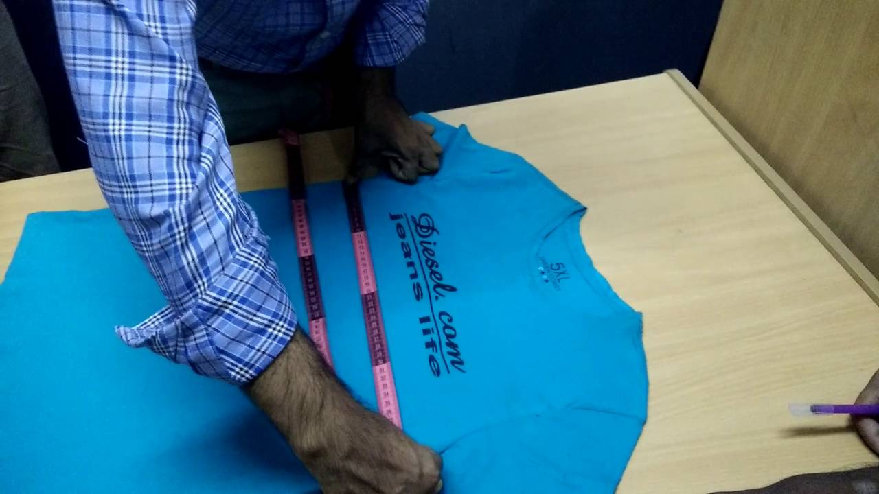 Measurement of a T-Shirt(Basic), DIU, Bangla