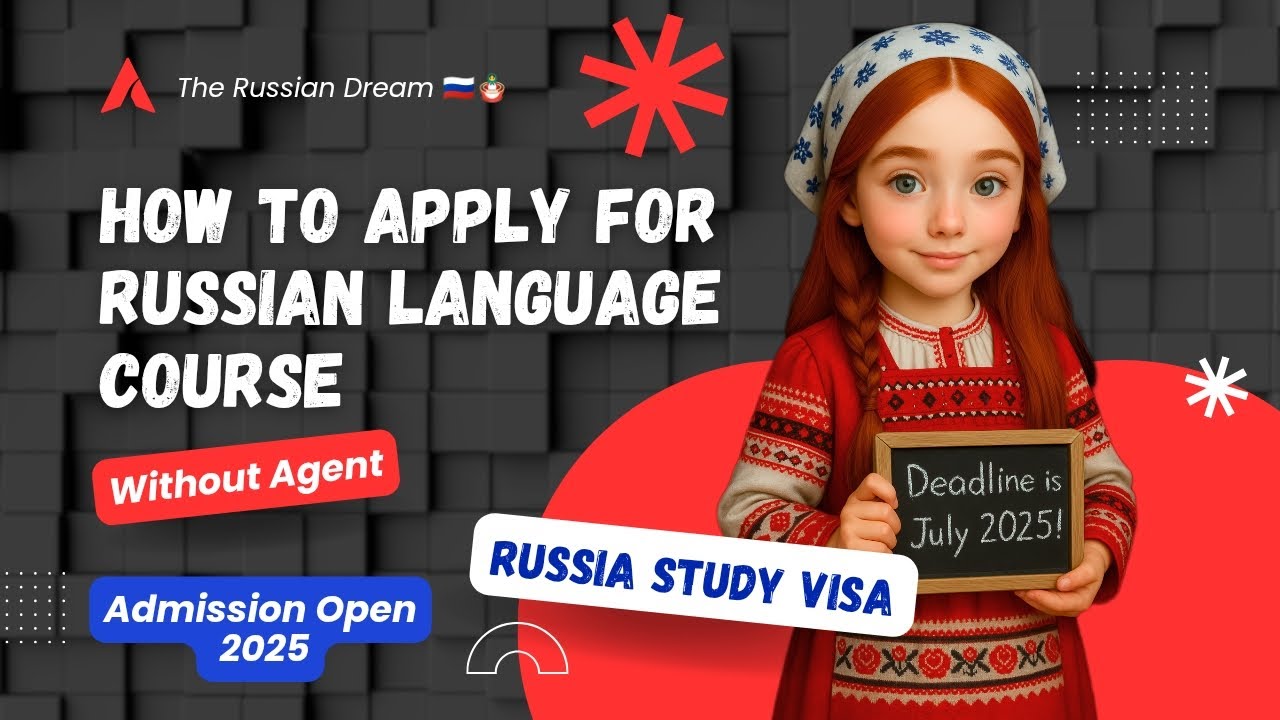 How to Apply for Russian Language Course🇷🇺 2025|No Fee✅|Step-by-Step Guide for Indians🇮🇳📚|Study Visa